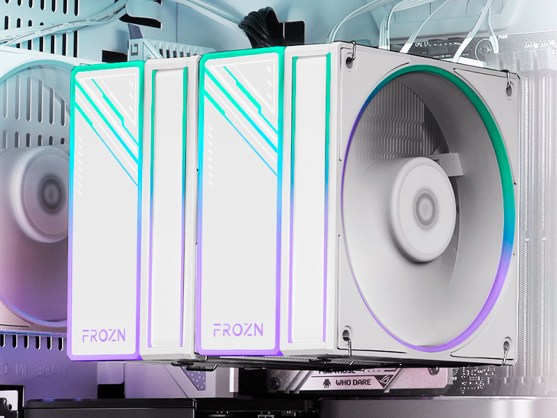 Собрать современный ПК в белом дизайне? Легко с ID-Cooling Frozn A620 ARGB White