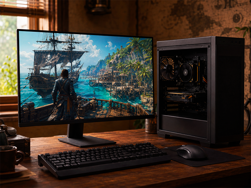Игровой ПК для ремейка Assassin's Creed IV Black Flag: сборка из недорогих комплектующих