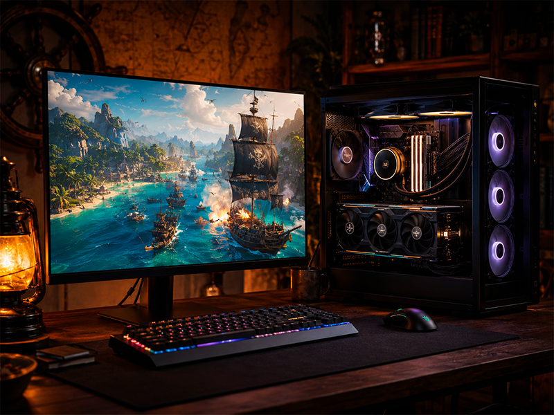Игровой ПК для ремейка Assassin's Creed IV Black Flag: сборка из недорогих комплектующих
