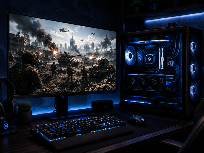 Мощный ПК для Battlefield 6: подбор комплектующих для масштабных сетевых сражений