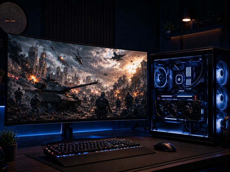 Мощный ПК для Battlefield 6: подбор комплектующих для масштабных сетевых сражений