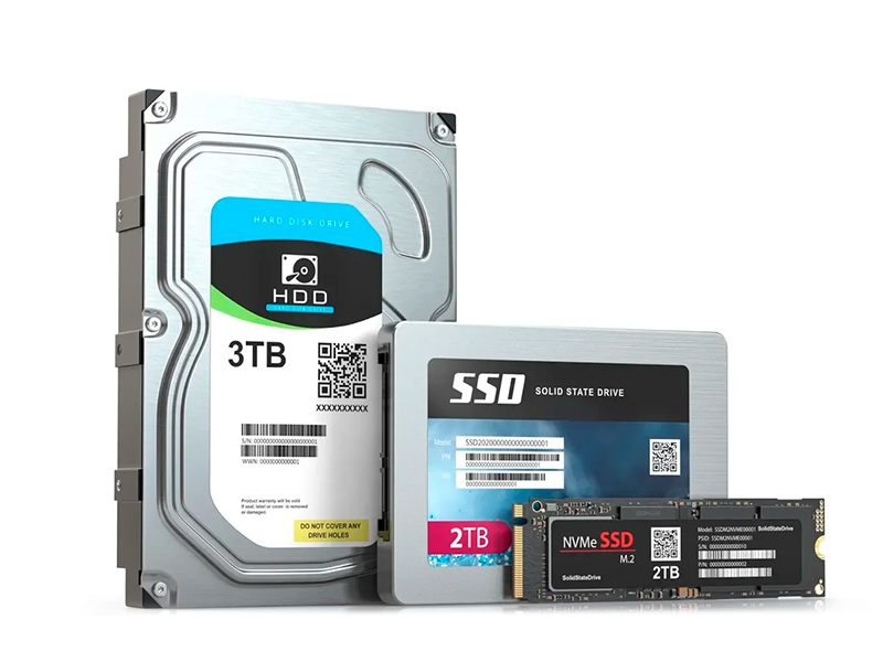 Види жорстких дисків: Чим відрізняються SSD від HDD