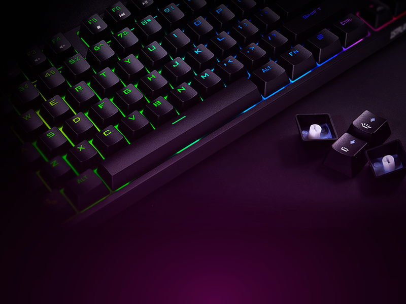 1stPlayer MK8 Lite Gateron Yellow Switch – гарна ігрова механіка за доступною ціною