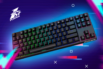 1stPlayer MK8 Lite Gateron Yellow Switch – хорошая игровая механика по доступной цене