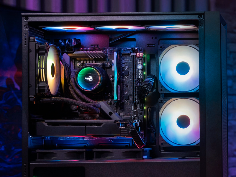 AeroCool Tern Mini-G-BK-V2 Black – стильный и холодный