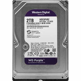 Накопичувач HDD SATA 2.0TB WD Purple 5400rpm 64MB (WD23PURZ)