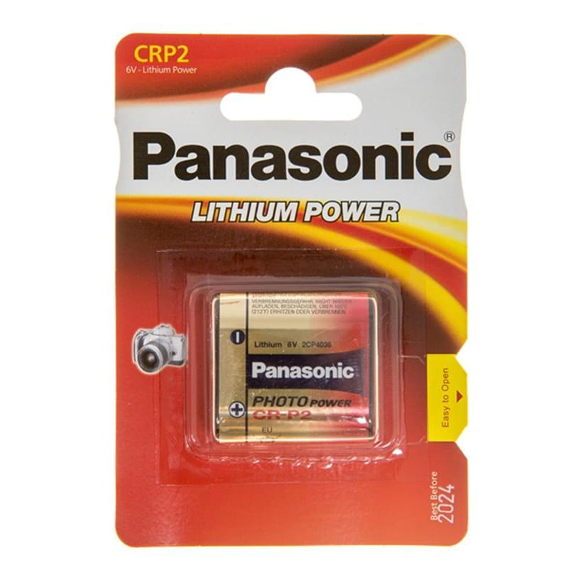 Батарейка Panasonic CR-P2L BL 1шт