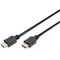 Фото - Кабель Digitus HDMI - HDMI (M/M), UHD 4K, 1 м, Black (AK-330107-010-S) | click.ua