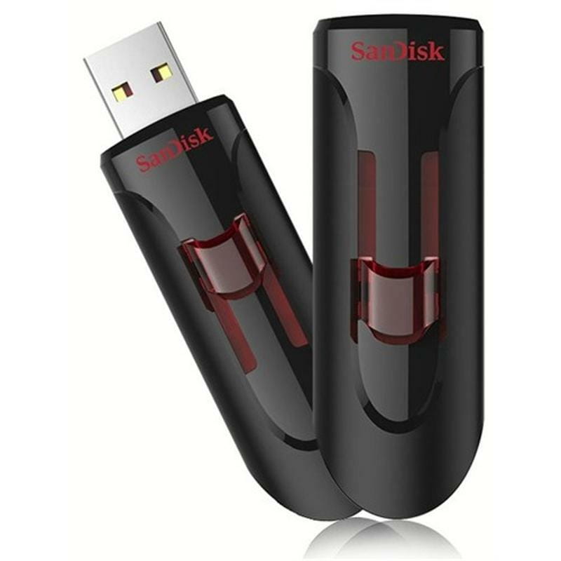 Флеш-накопичувач USB3.0 64GB SanDisk Cruzer Glide Black (SDCZ600-064G-G35)