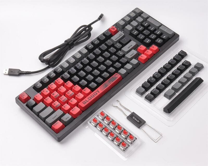 Клавіатура Bloody S98 Sports Red