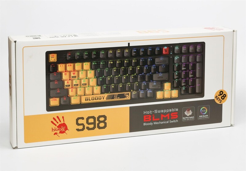 Клавіатура Bloody S98 Sports Lime
