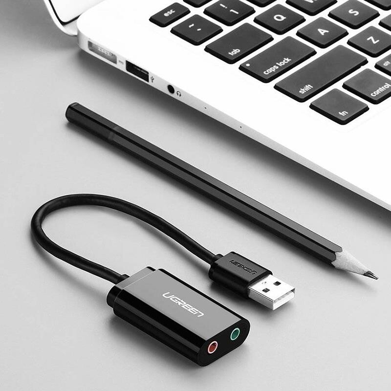 Звуковая карта Ugreen US205 Black (30724)