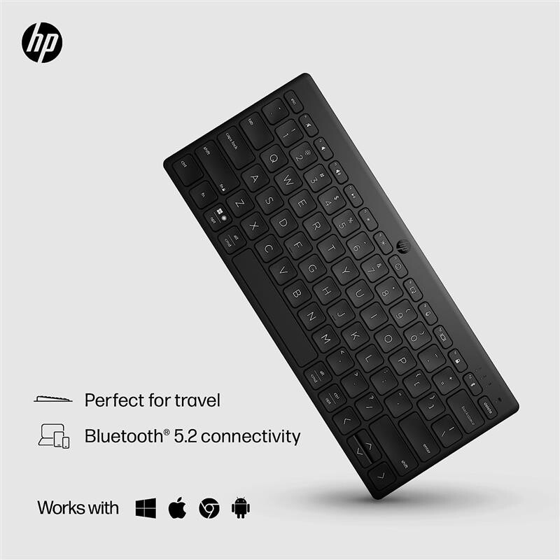 Клавиатура беспроводная HP 350 Compact Multi-Device BT Black (692S8AA)