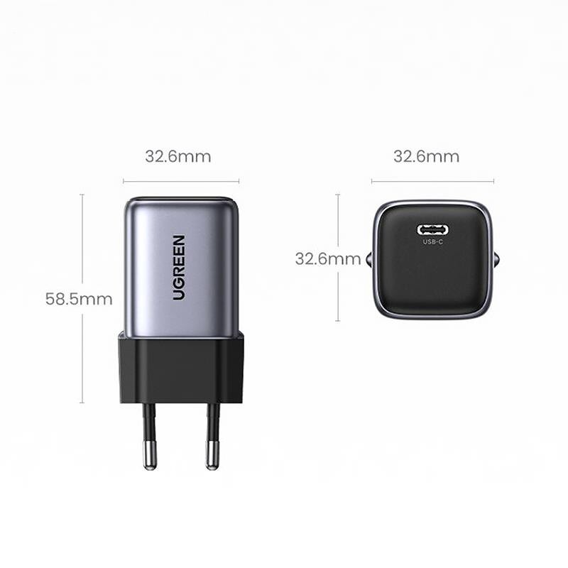 Зарядное устройство Ugreen CD319 Gray (90666)