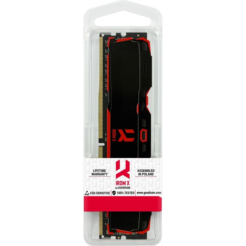 Модуль пам`ятi DDR4 8GB/3200 Goodram Iridium X Black (IR-X3200D464L16SA/8G)
