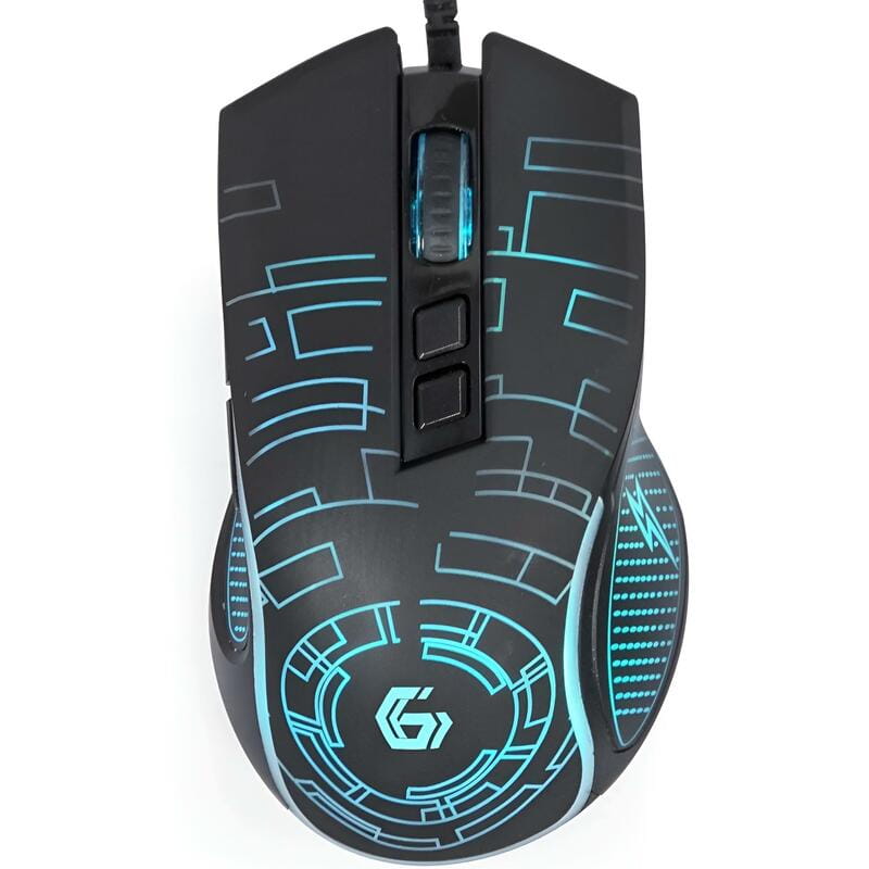 Мышь Gembird MUSG-RGB-01 Black