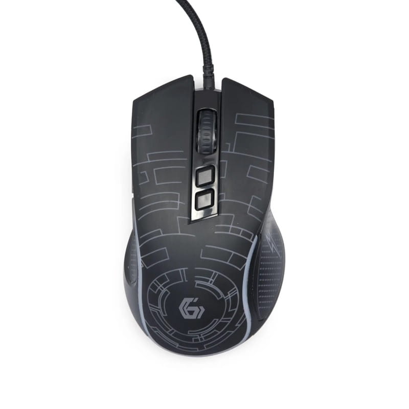 Мышь Gembird MUSG-RGB-01 Black