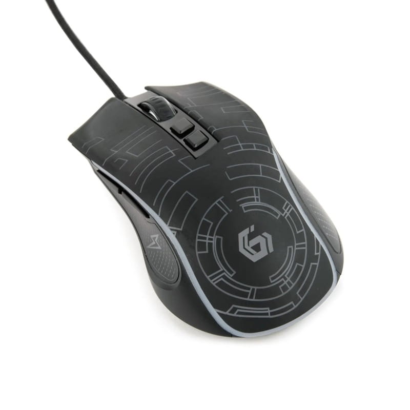 Мышь Gembird MUSG-RGB-01 Black