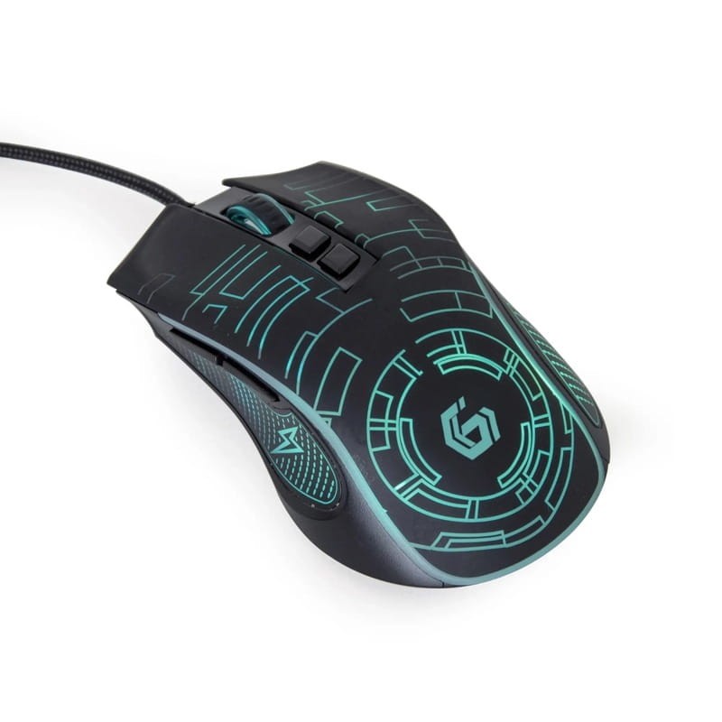 Мышь Gembird MUSG-RGB-01 Black