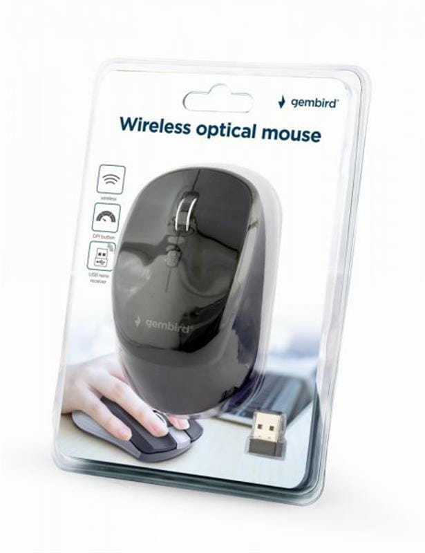 Мышь беспроводная Gembird MUSW-4B-05 Black