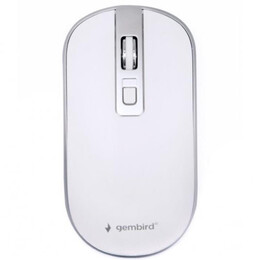 Миша бездротова Gembird MUSW-4B-06-WS White/Silver