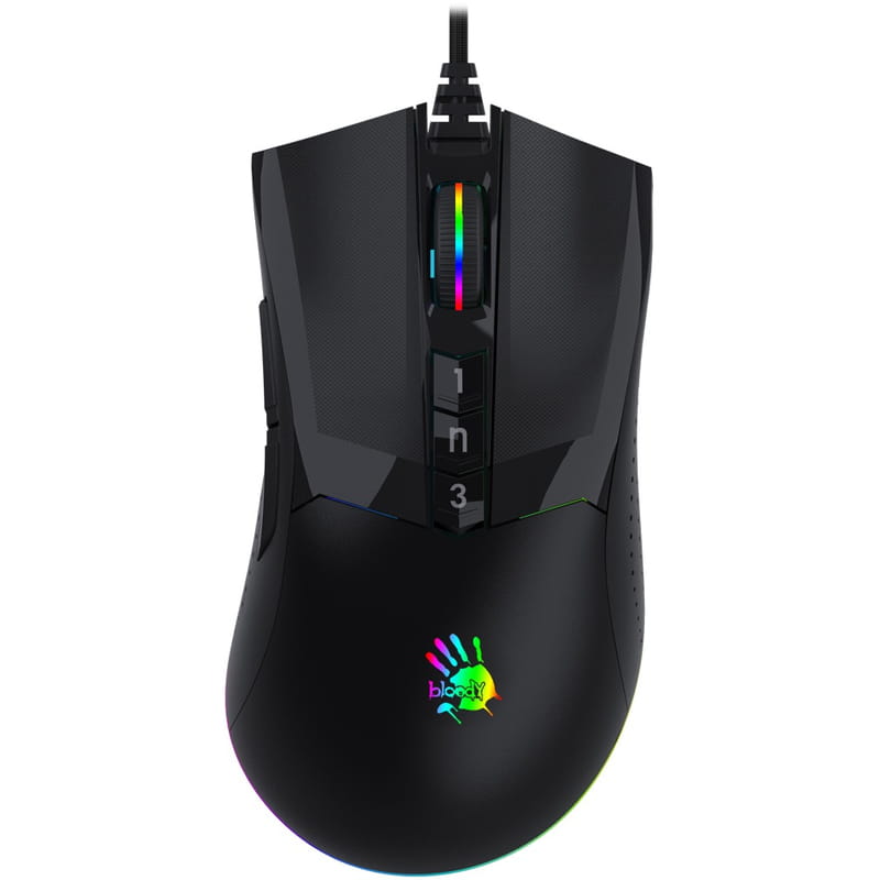 Мышь Bloody W90 Pro Stone Black