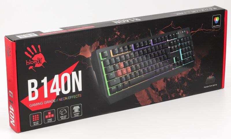 Клавіатура Bloody B140N Black USB
