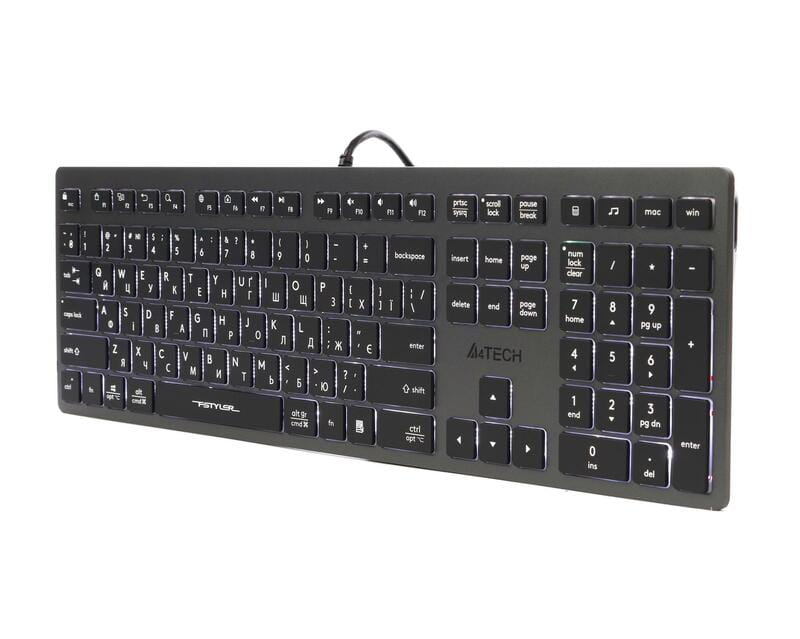 Клавиатура A4Tech Fstyler FX60 White Neon Backlit