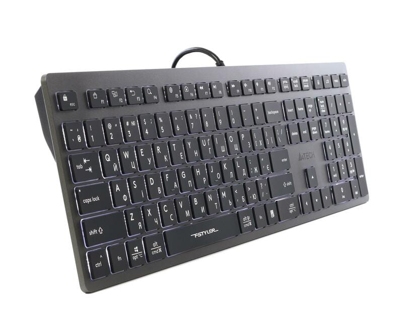 Клавиатура A4Tech Fstyler FX60H Grey White Backlit