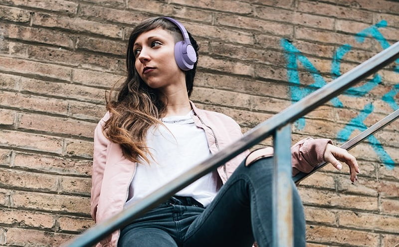 Bluetooth-гарнитура JBL Tune 670NC Purple (JBLT670NCPUR)