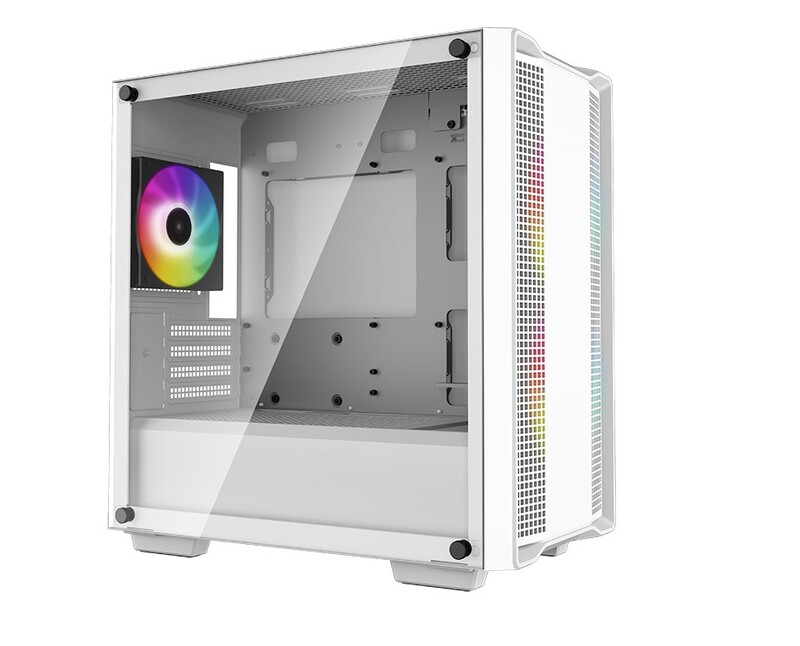Корпус DeepCool CC360 White ARGB (R-CC360-WHAPM3-G-1) без БП
