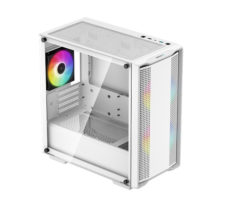Корпус DeepCool CC360 White ARGB (R-CC360-WHAPM3-G-1) без БП