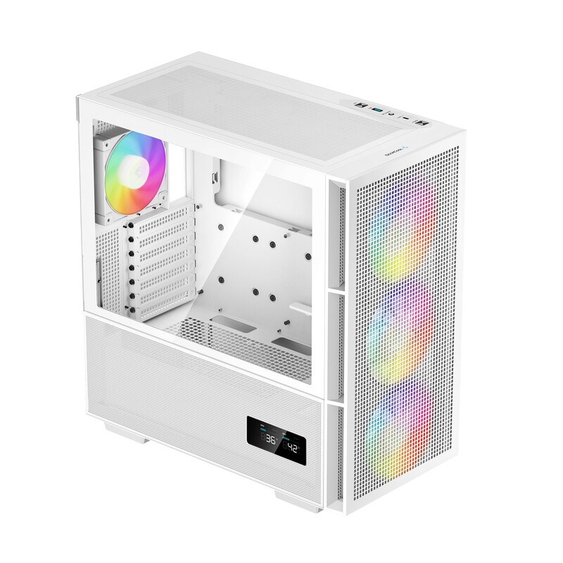 Корпус DeepCool CH560 Digital White (R-CH560-WHAPE4D-G-1) без БП