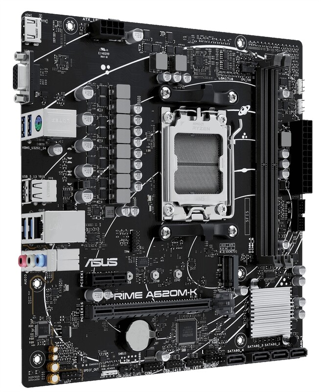 Материнская плата Asus Prime A620M-K Socket AM5