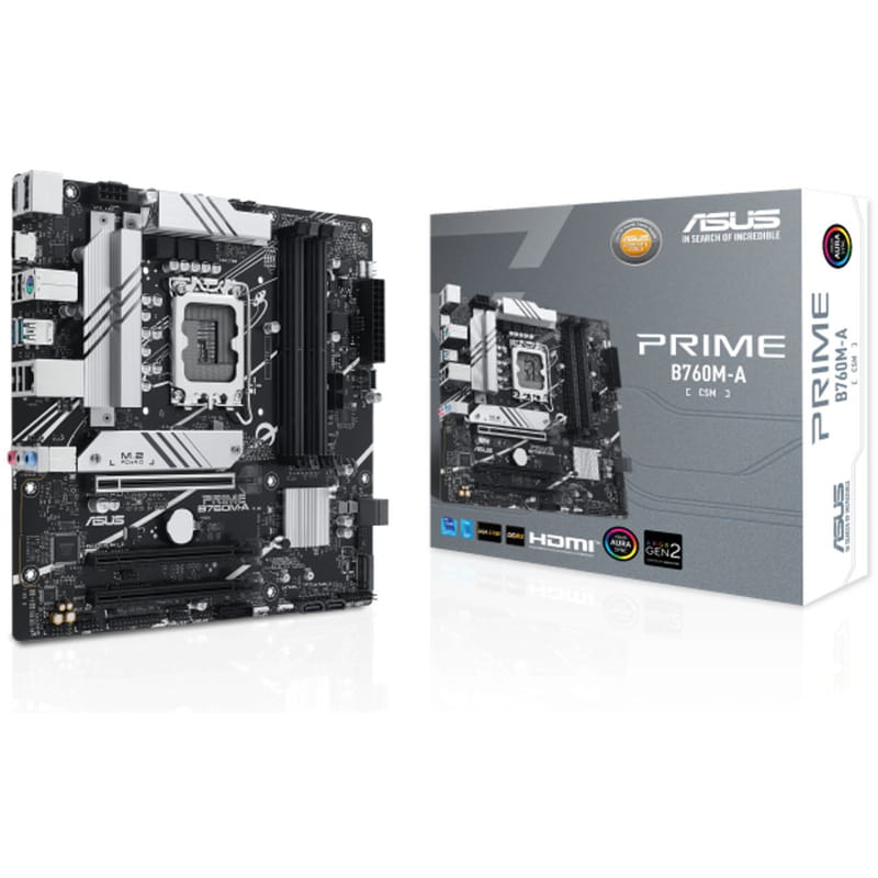 Материнська плата Asus Prime B760M-A-CSM Socket 1700
