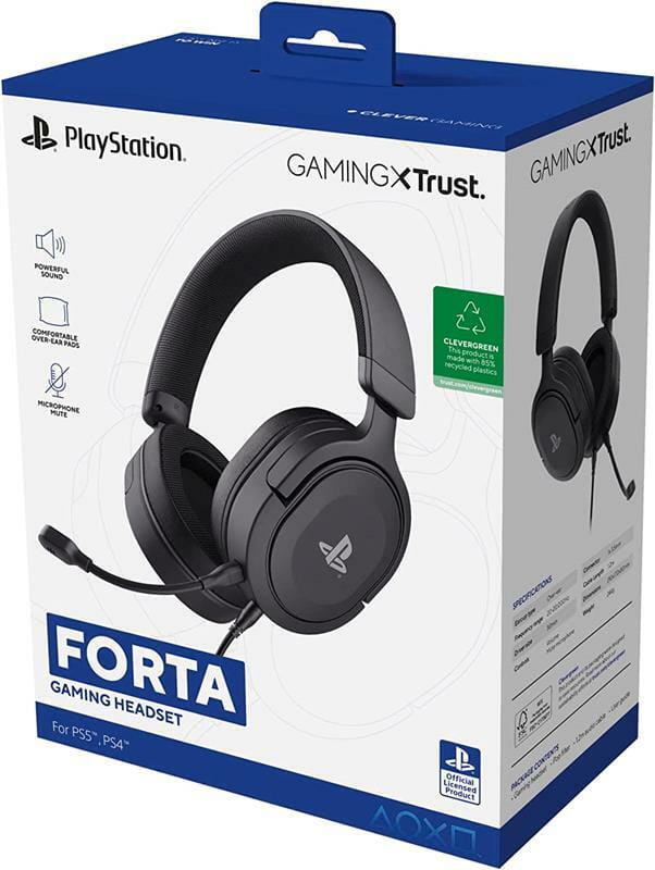 Гарнітура Trust GXT 498 Forta для PS5 Black (24715)