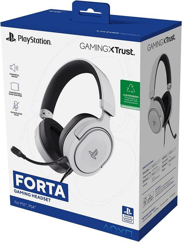 Гарнітура Trust GXT 498 Forta для PS5 White (24716)
