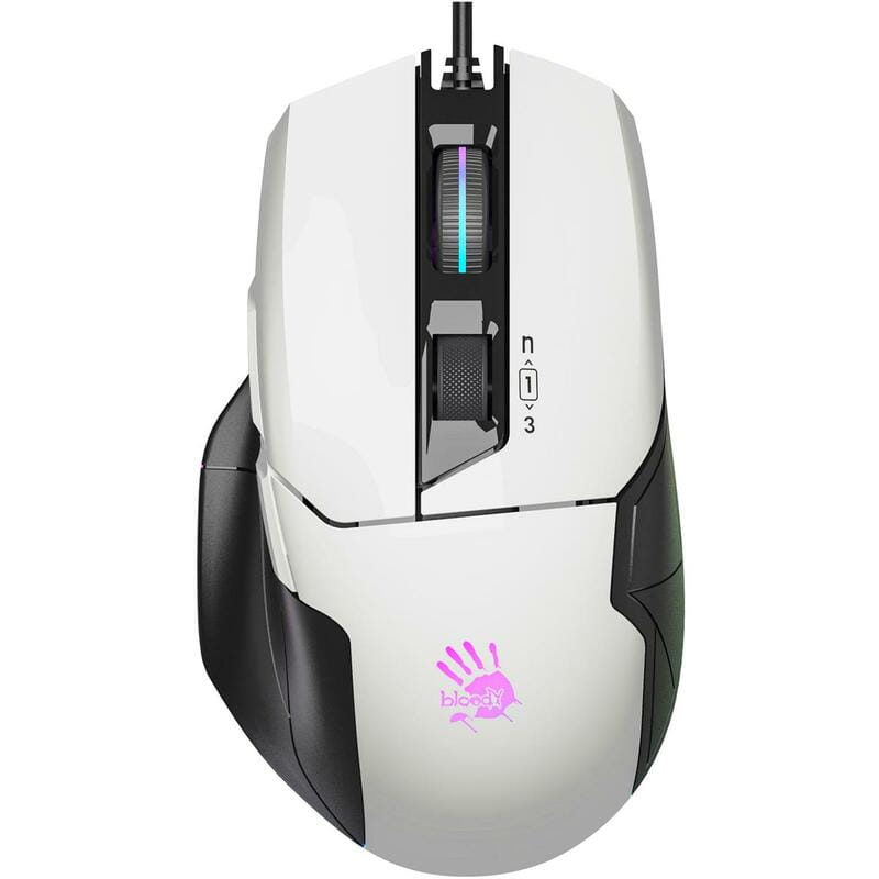 Мышь Bloody W70 Max Panda White