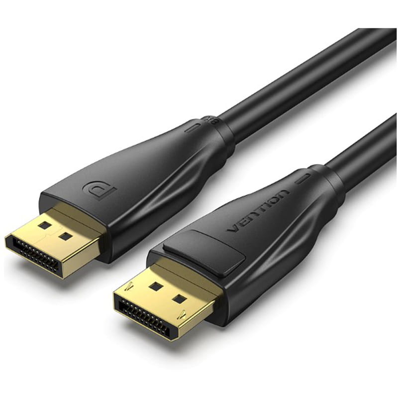 Кабель Vention DisplayPort - DisplayPort (M/M), 2 м, Black (HCDBH)