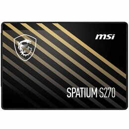 Накопичувач SSD  960GB MSI Spatium S270 2.5" SATAIII 3D TLC (S78-440P130-P83)