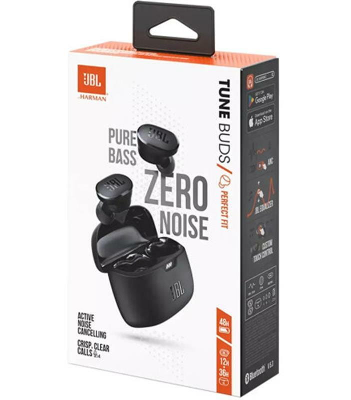 Bluetooth-гарнитура JBL Tune Buds Black (JBLTBUDSBLK)