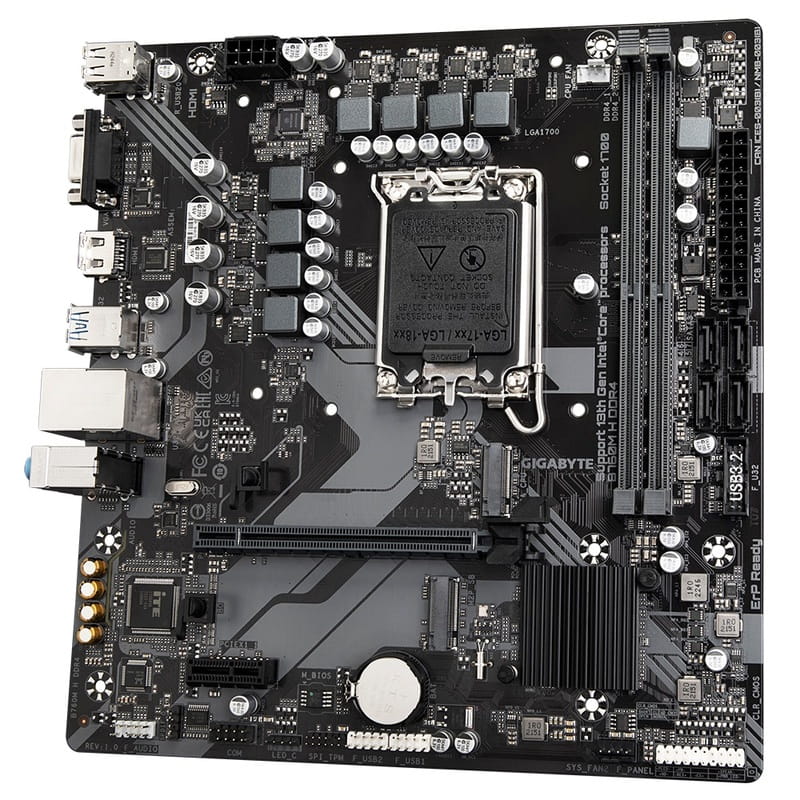 Материнская плата Gigabyte B760M H DDR4 Socket 1700