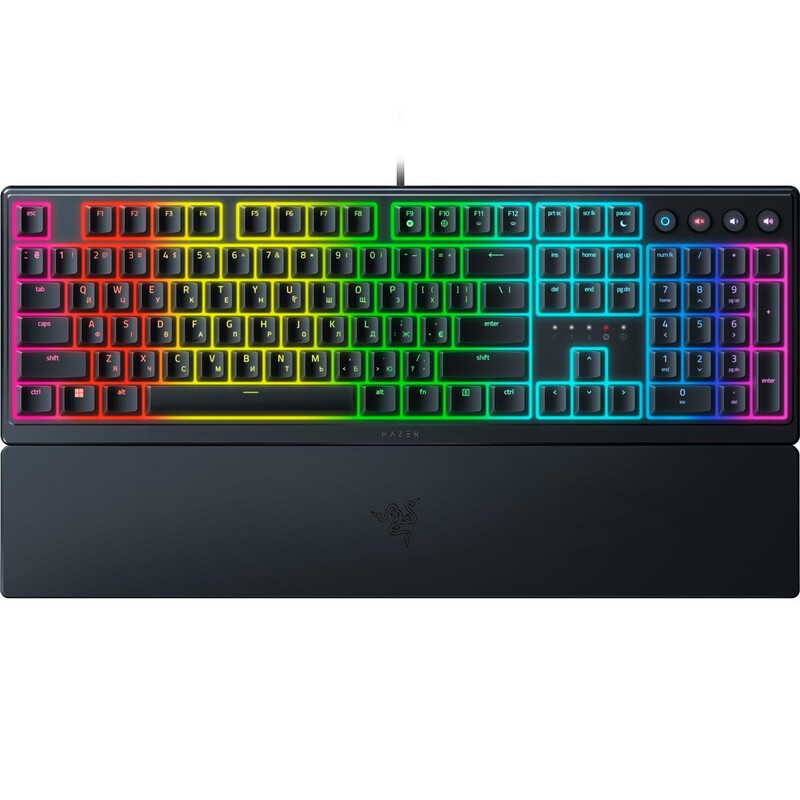 Клавиатура Razer Ornata V3 UKR Black (RZ03-04462100-R371)