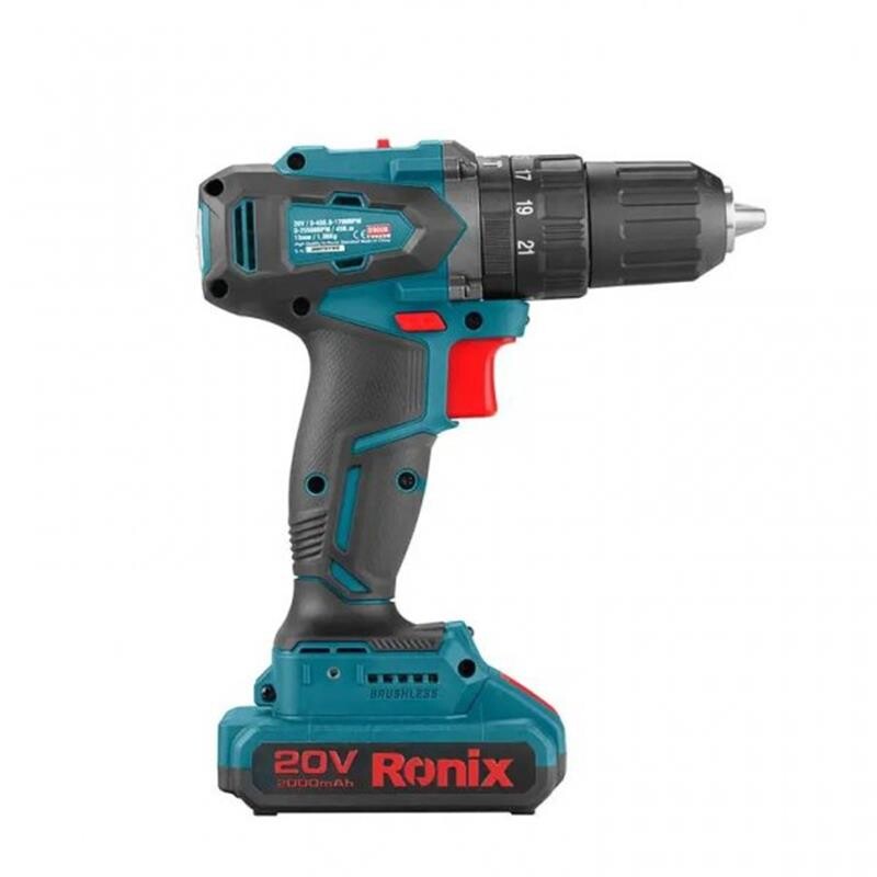 Дриль-шуруповерт ударний акумуляторний Ronix 8900K