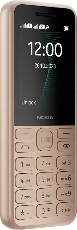 Мобильный телефон Nokia 130 2023 Dual Sim Light Gold