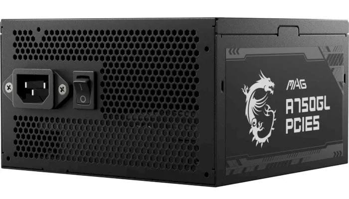Блок живлення MSI MAG A750GL PCIE5 750W