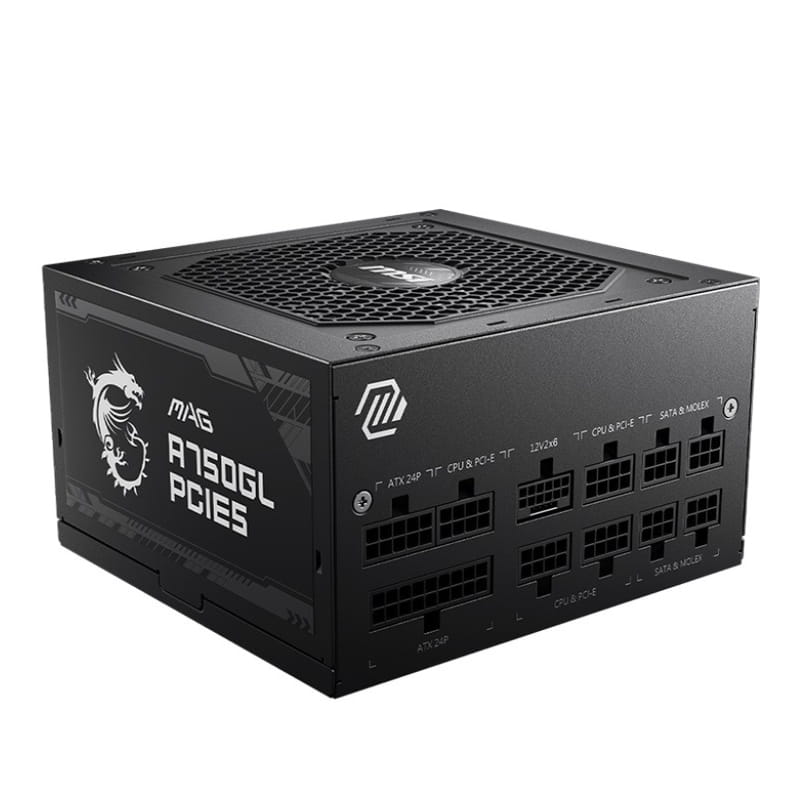 Блок живлення MSI MAG A750GL PCIE5 750W
