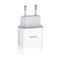 Фото - Зарядное устройство Hoco C72A Glorious (1USB, 2.1А) White (6931474712998) + кабель Lightning | click.ua