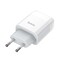 Фото - Зарядное устройство Hoco C72A Glorious (1USB, 2.1А) White (6931474712998) + кабель Lightning | click.ua
