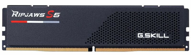 Модуль пам`ятi DDR5 2x32GB/6400 G.Skill Ripjaws S5 Black (F5-6400J3239G32GX2-RS5K)